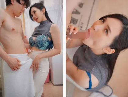DLDSS-368 Vợ hàng xóm quyến rũ một chàng trai mới lớn vào nhà làm tình
